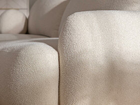 Boucle fabric furniture