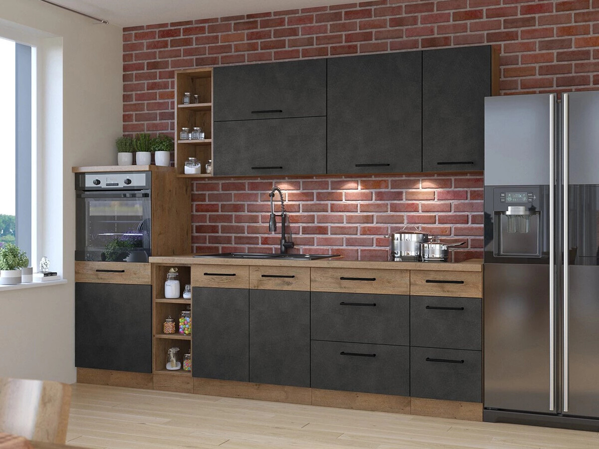Kitchen collection Wood Grey