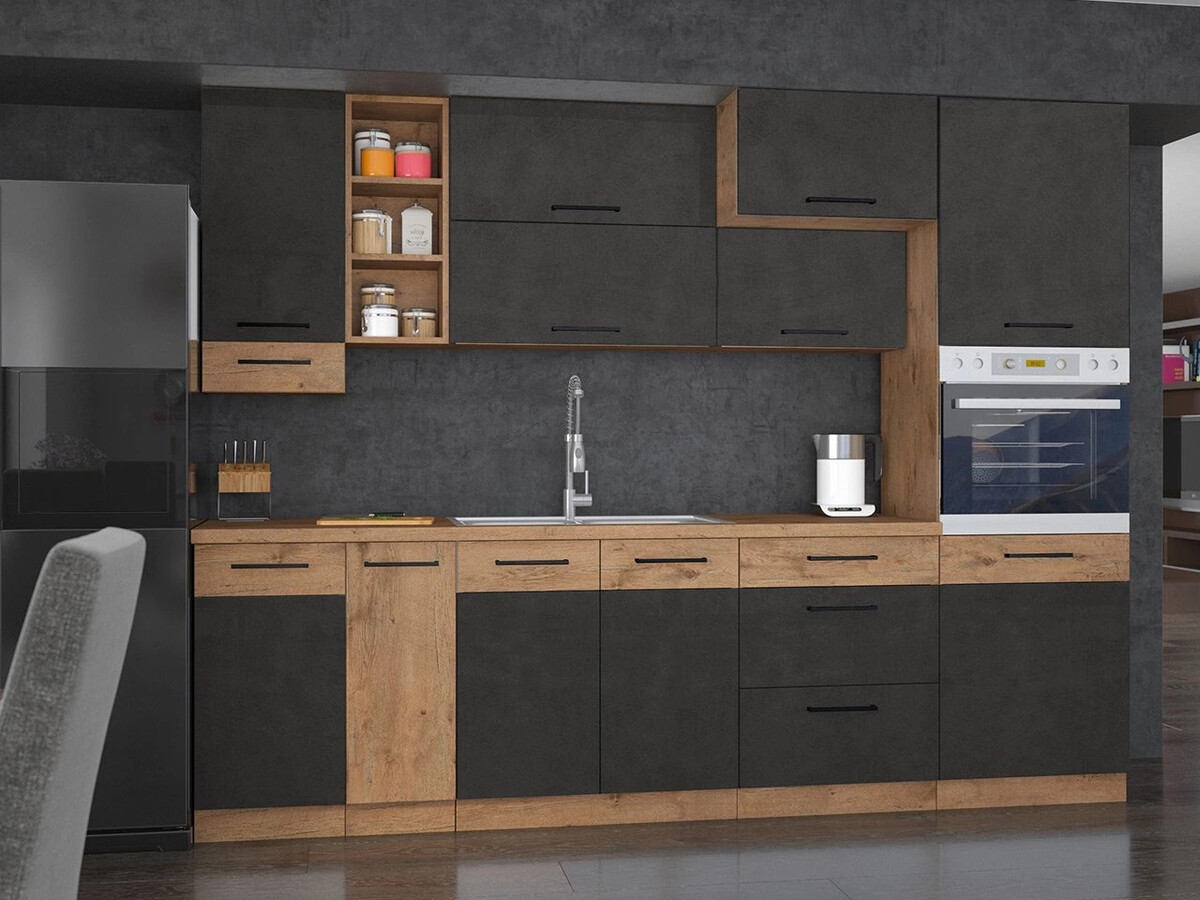 Kitchen collection Wood Grey