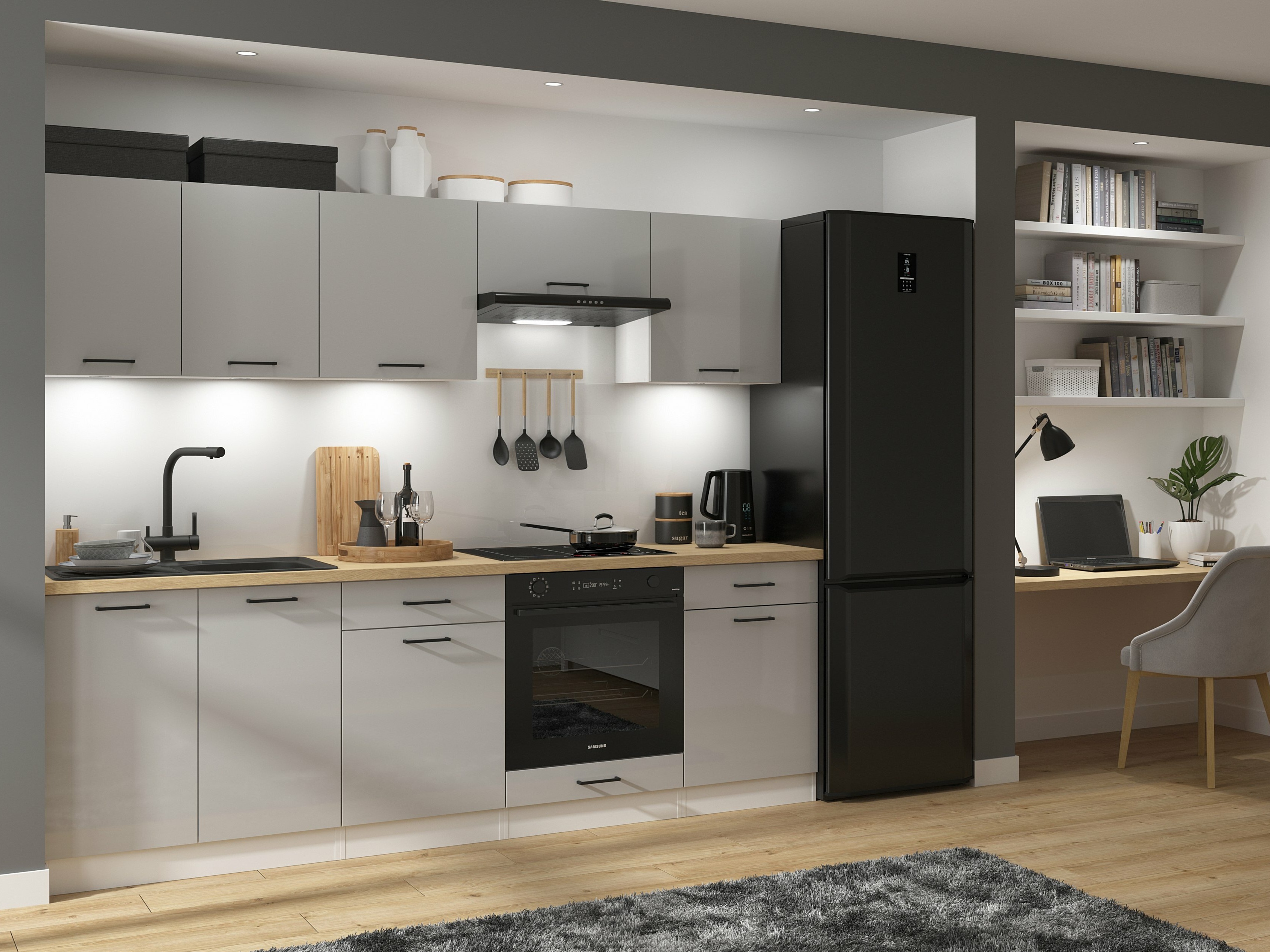 Kitchen collection Line Grey