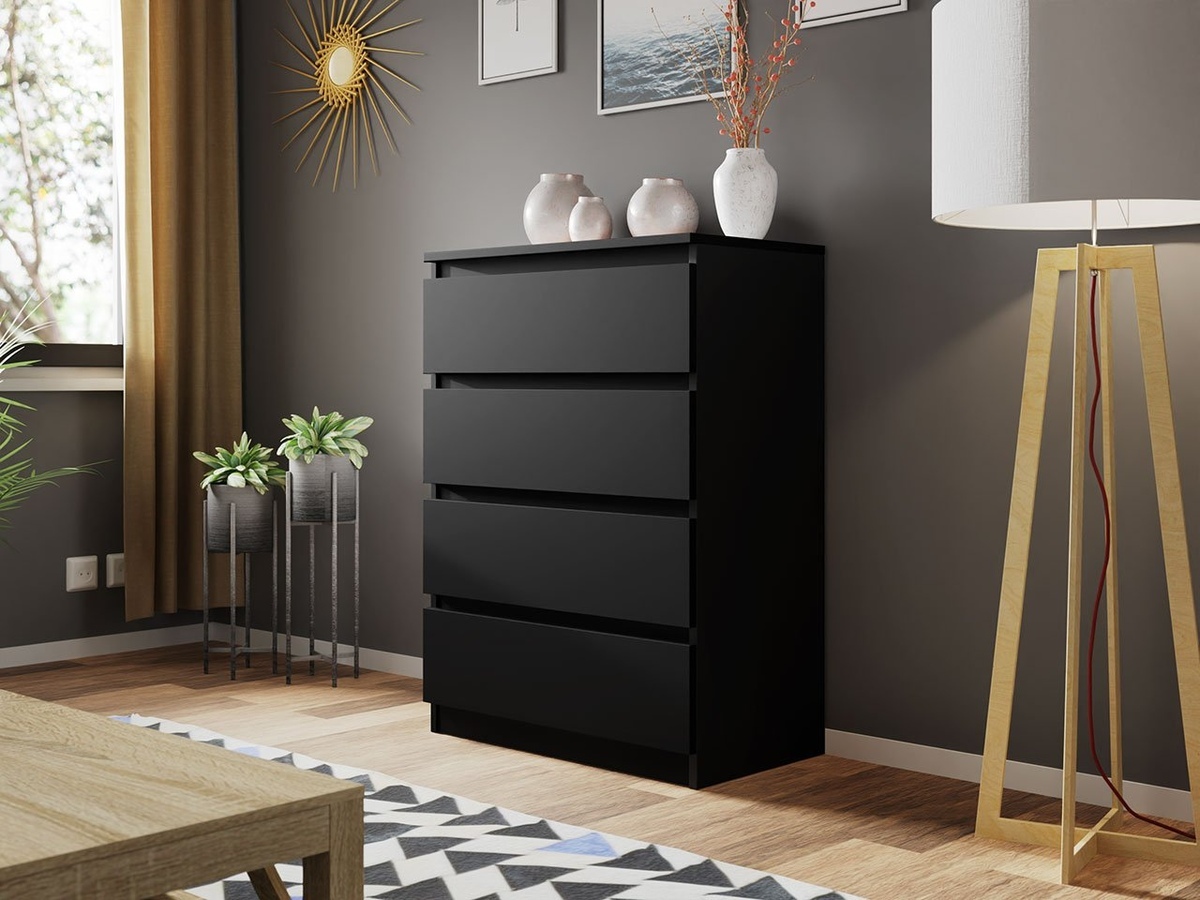Chest of drawers Comfivo Structor I (Black)