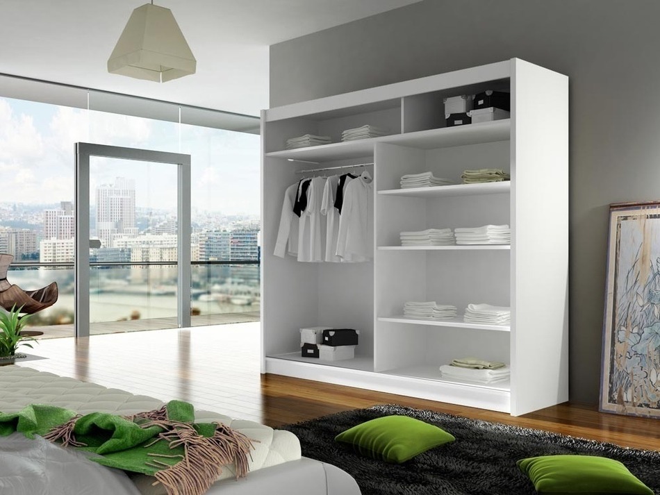 Wardrobe Closico Pallor I (White)