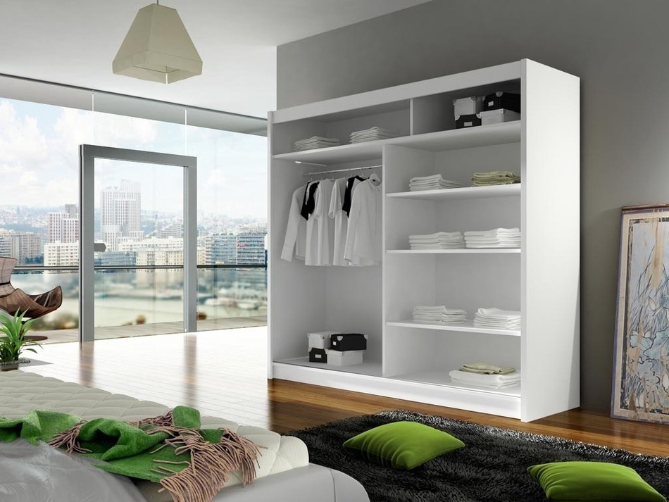 Wardrobe Closico Pallor I (White)