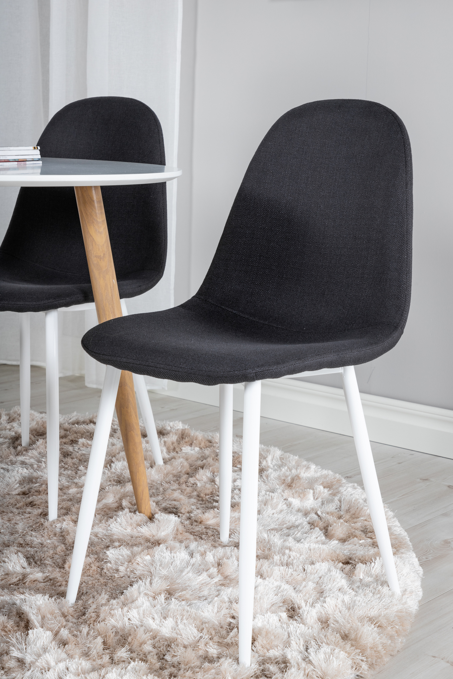 Dining set Dallas 291 (Black + White)