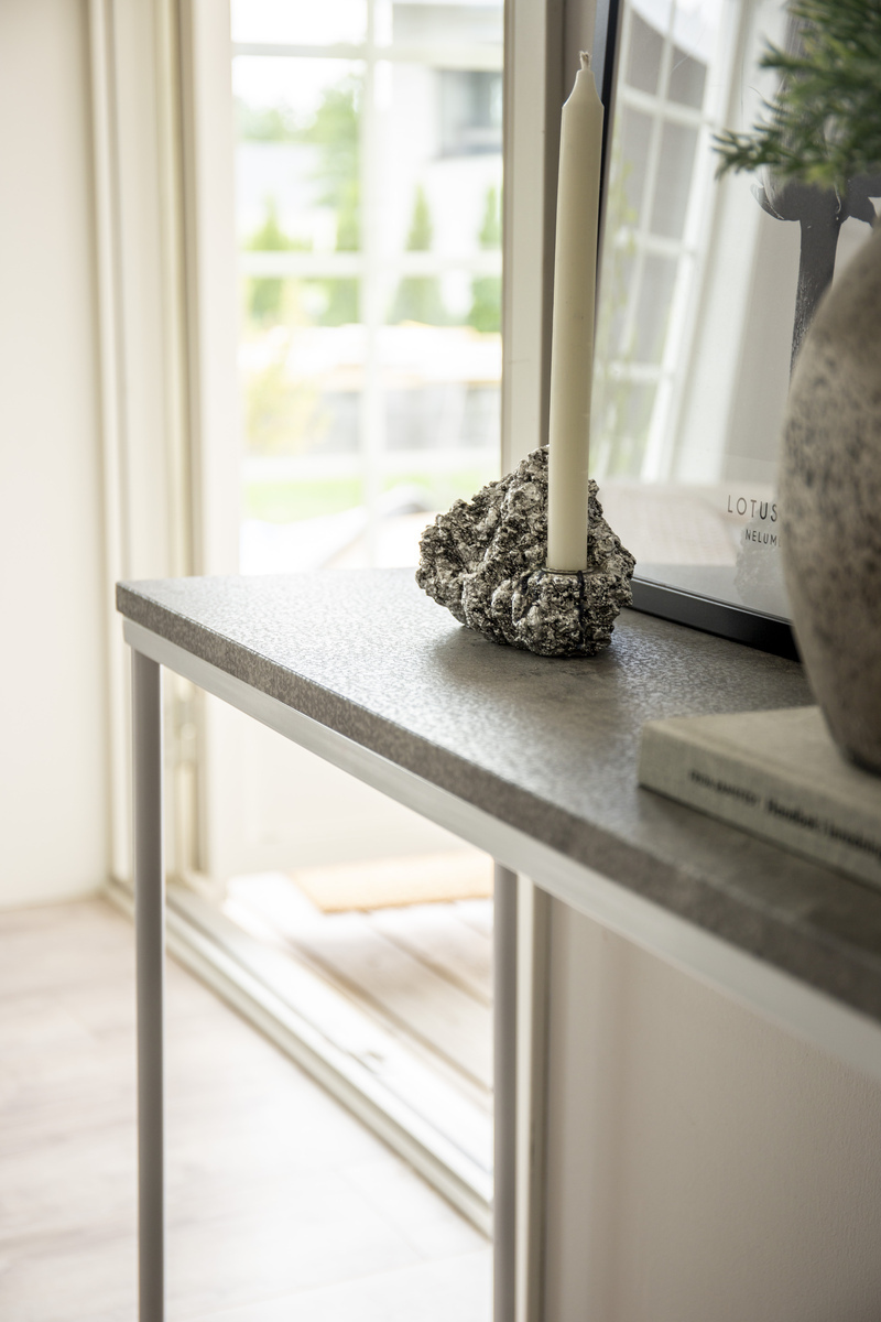 Console table Dallas 197 (Concrete + White)