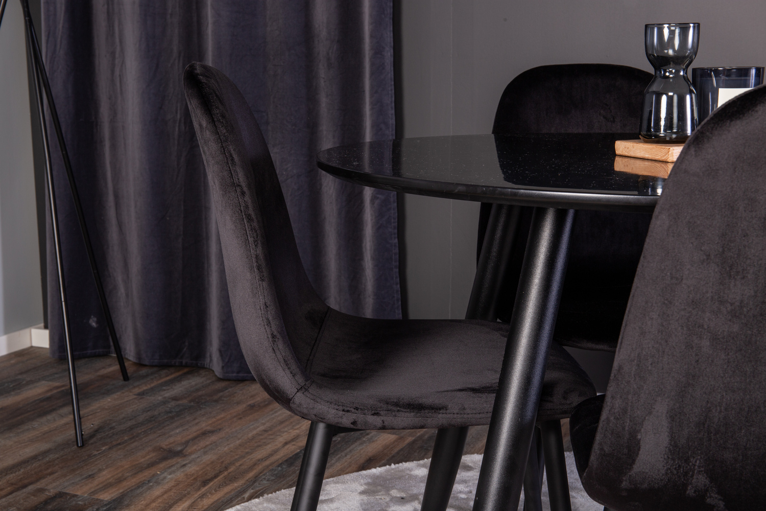 Dining set Dallas 348 (Black)