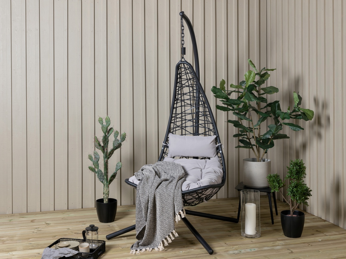 Hanging chair Dallas 519 (Black)