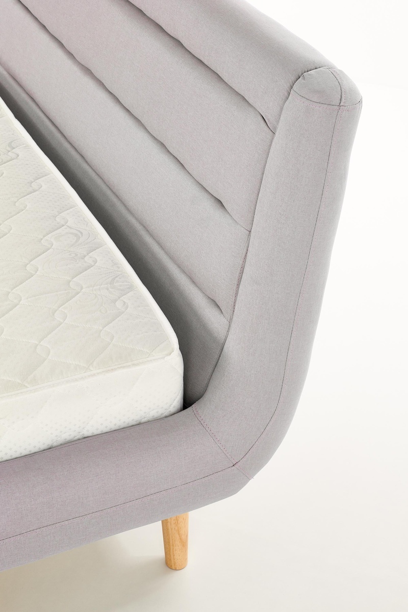 Bed Houston 587 (Light grey)