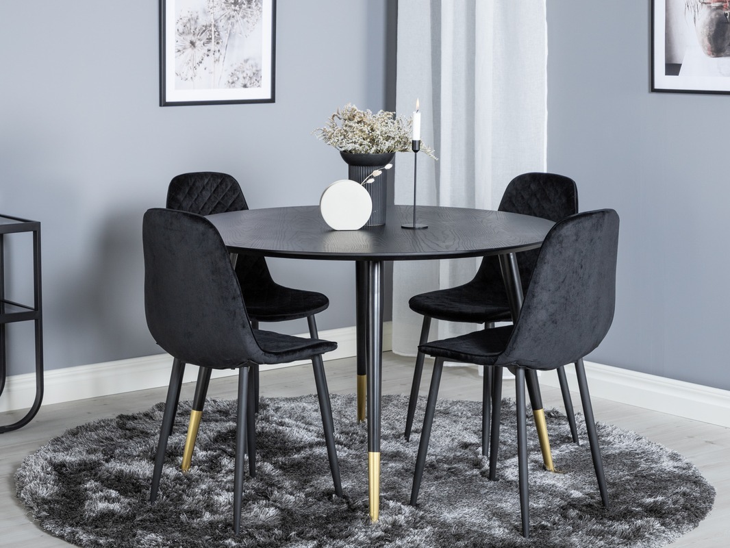 Dining set Dallas 1183 (Black)