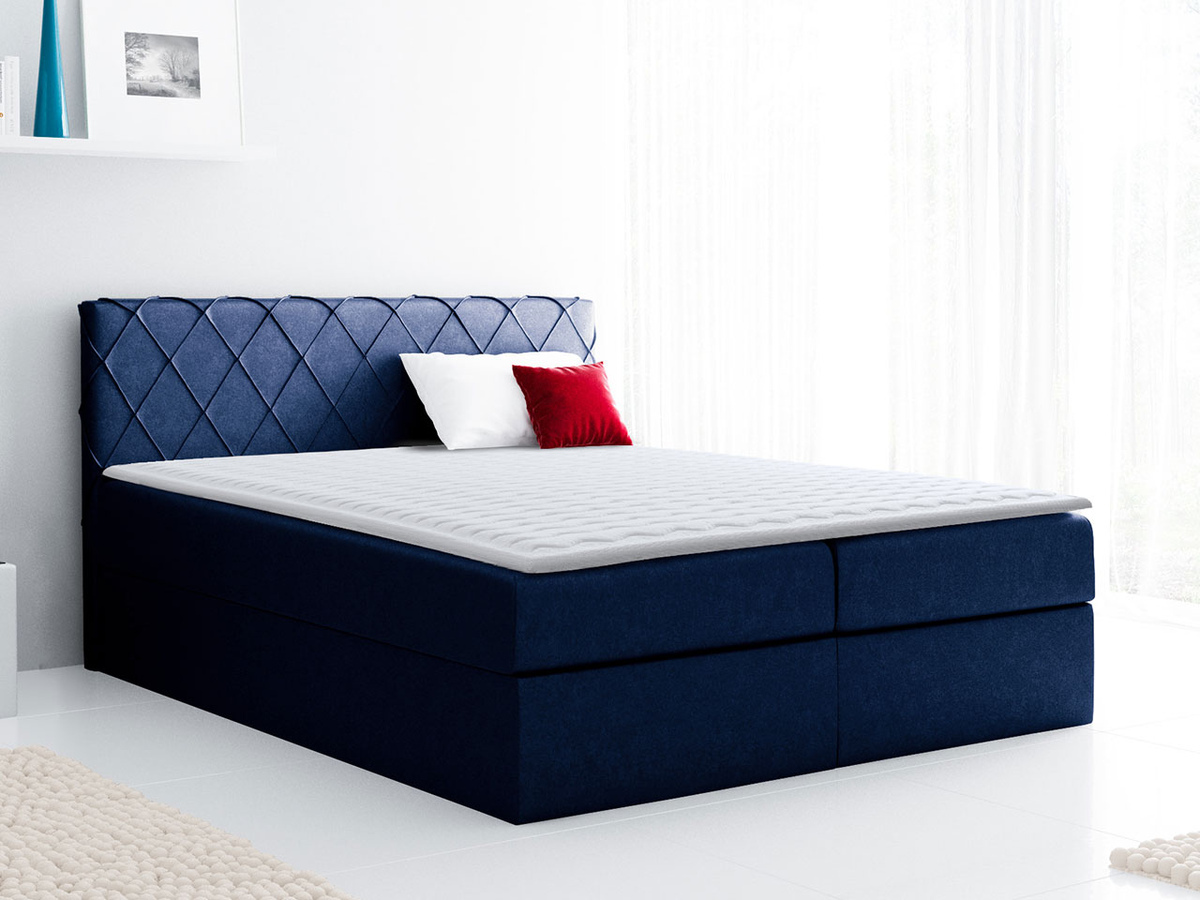 Continental bed Baltimore 127 (Velluto 11)