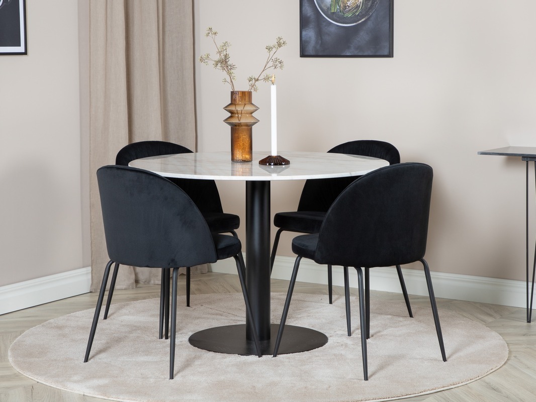 Dining set Dallas 1303 (Black)