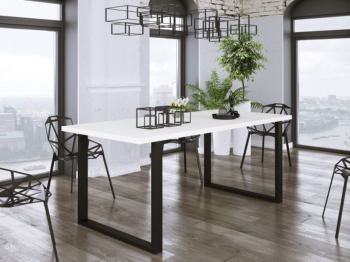Table Tucson 138 (White + Black)