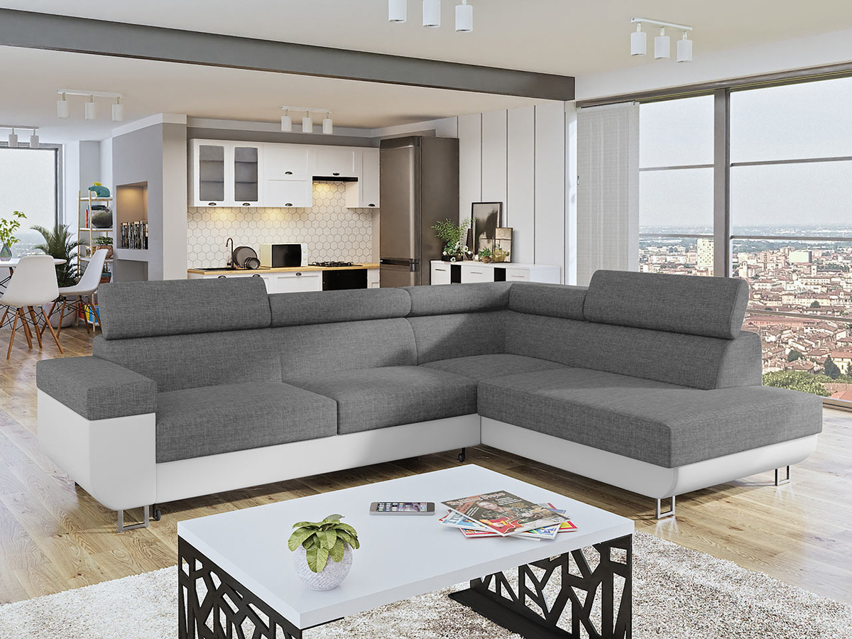 Corner sofa Comfivo Liberta (Soft 017 + Lux 05)