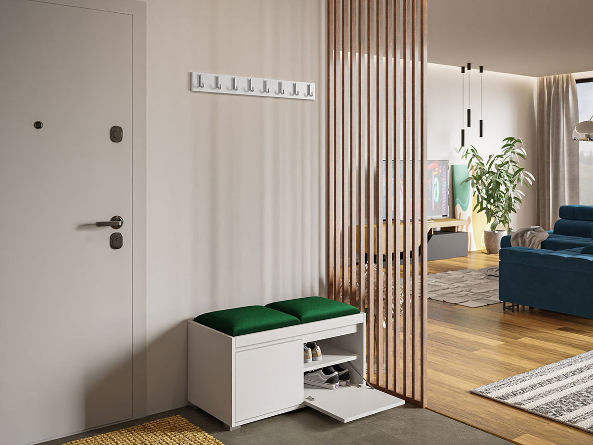 Hallway set Comfivo Pinus I (White + Manila 35)