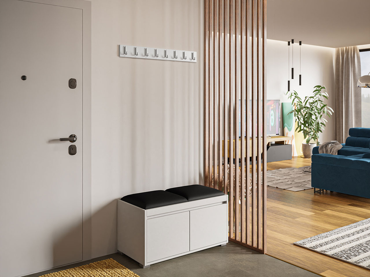 Hallway set Comfivo Pinus I (White + Soft 011)