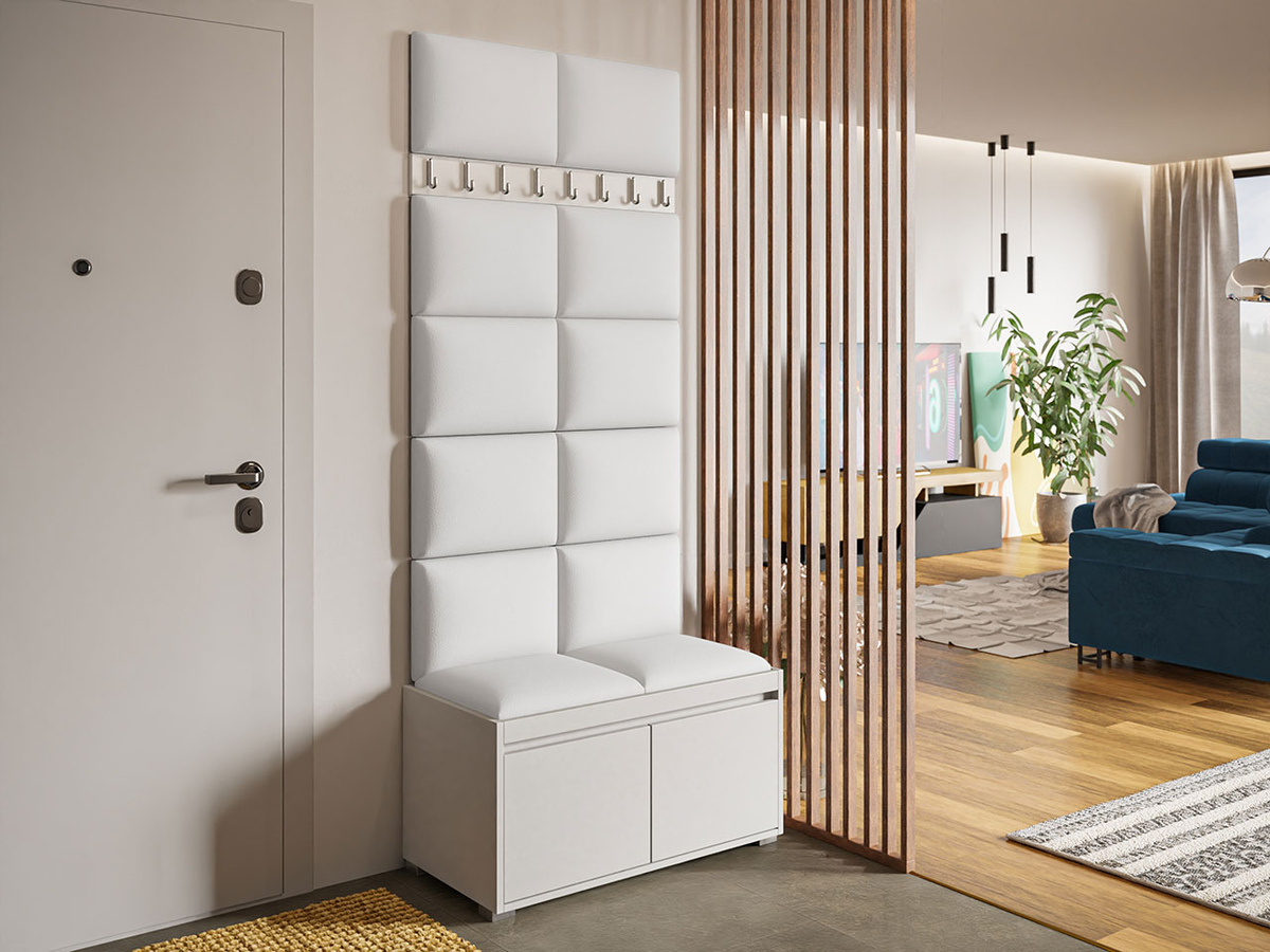 Hallway set Comfivo Pinus IV (White + Soft 017)