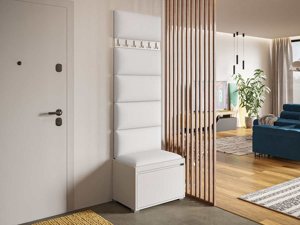 Hallway set Comfivo Pinus V (White + Soft 017)