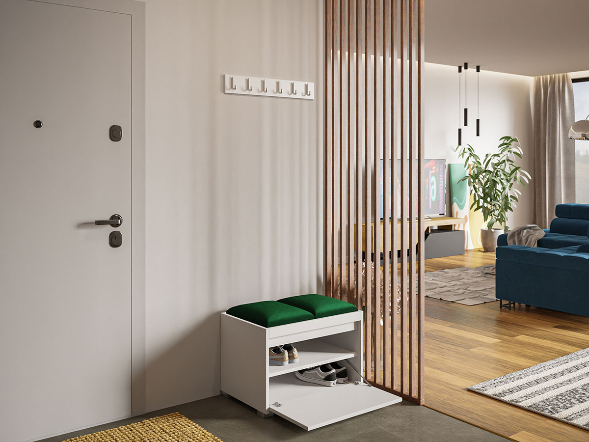 Hallway set Comfivo Pinus VI (White + Manila 35)