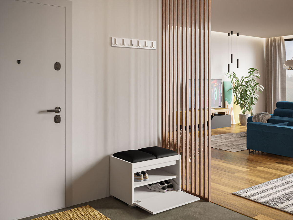 Hallway set Comfivo Pinus VI (White + Soft 011)