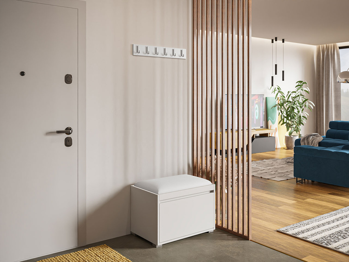 Hallway set Comfivo Pinus VIII (White + Soft 017)