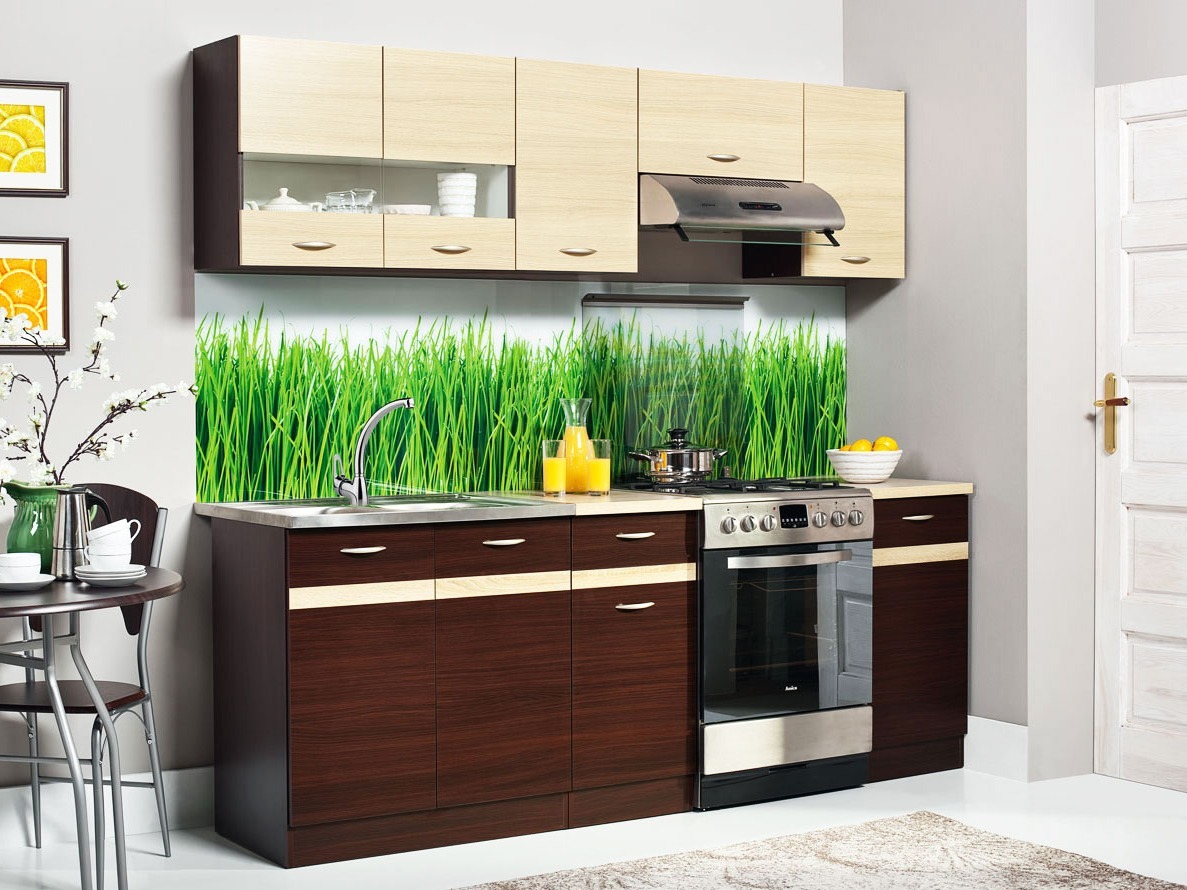 Modular kitchen set Eli Dark 111