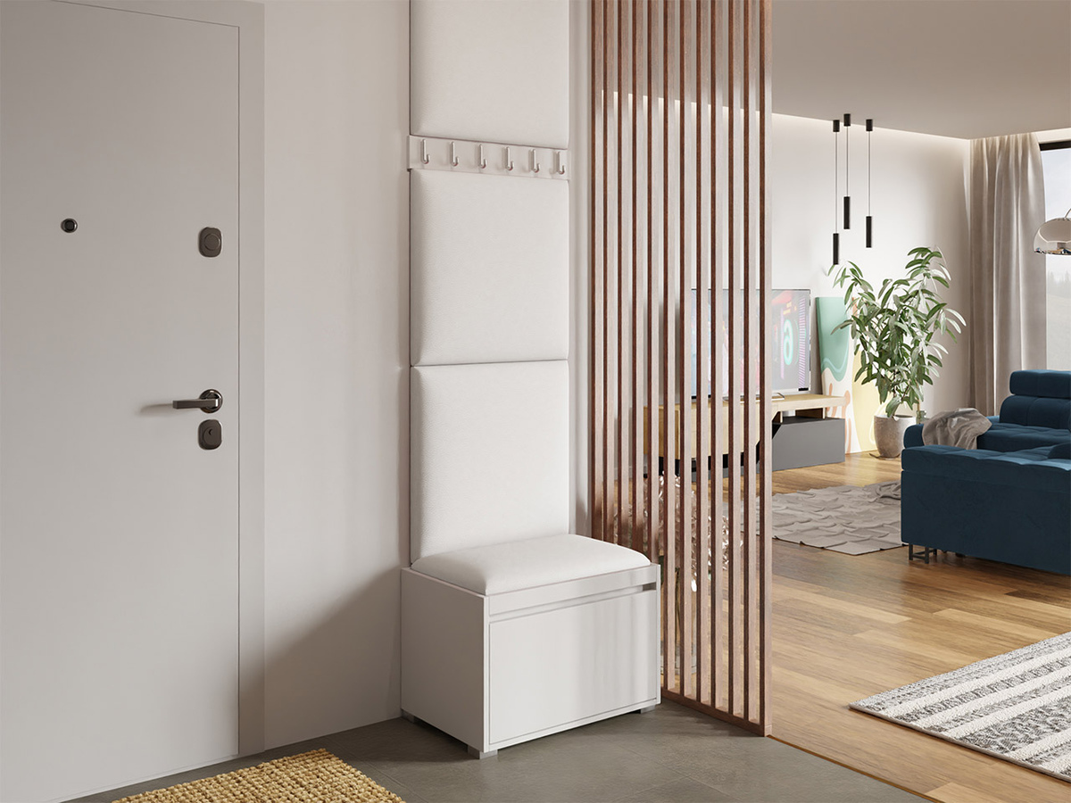 Hallway set Comfivo Pinus IX (White + Soft 017)