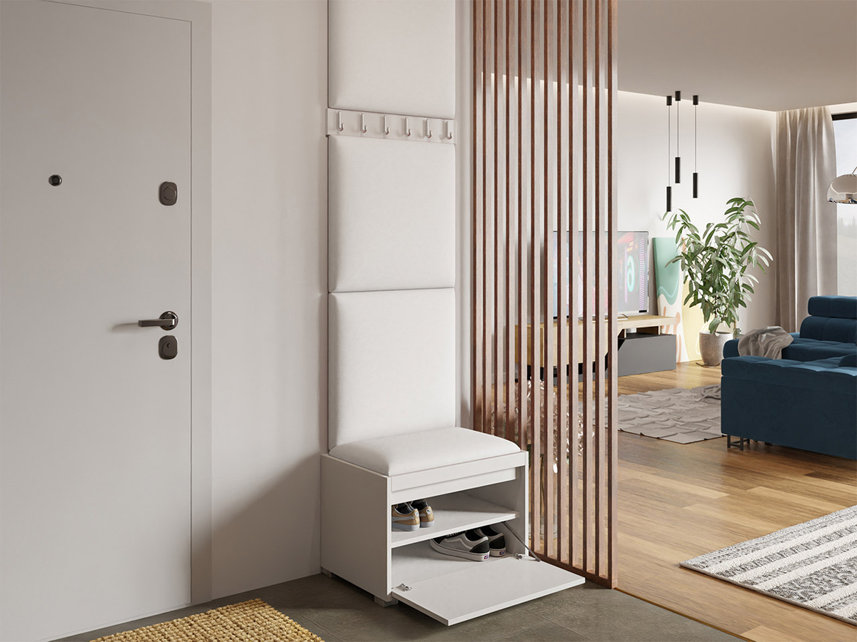 Hallway set Comfivo Pinus IX (White + Soft 017)