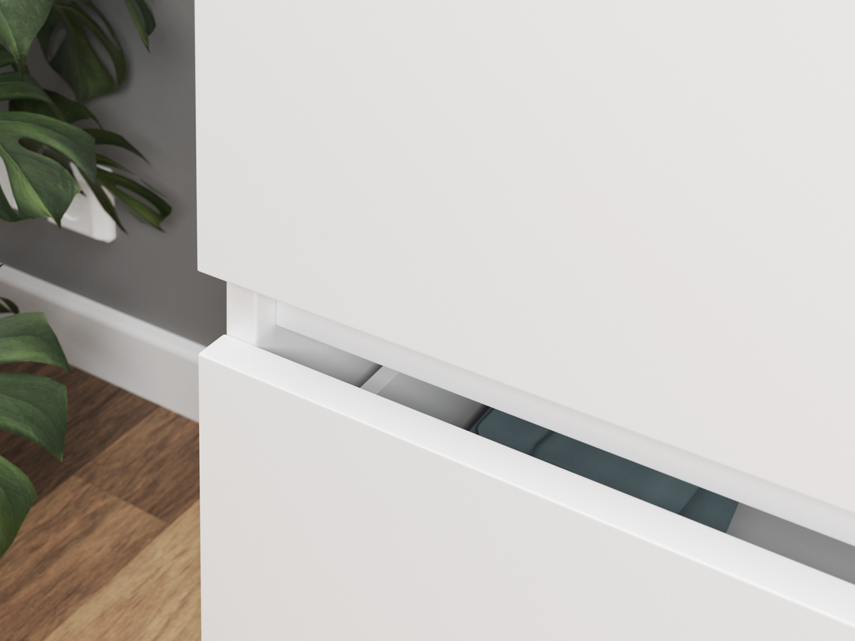 Bedside table Comfivo Structor (White)