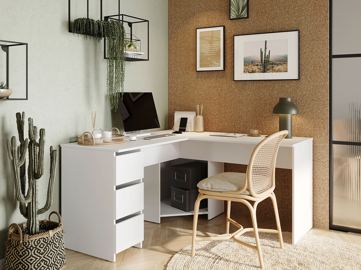 Corner desk Comfivo 576 (White)