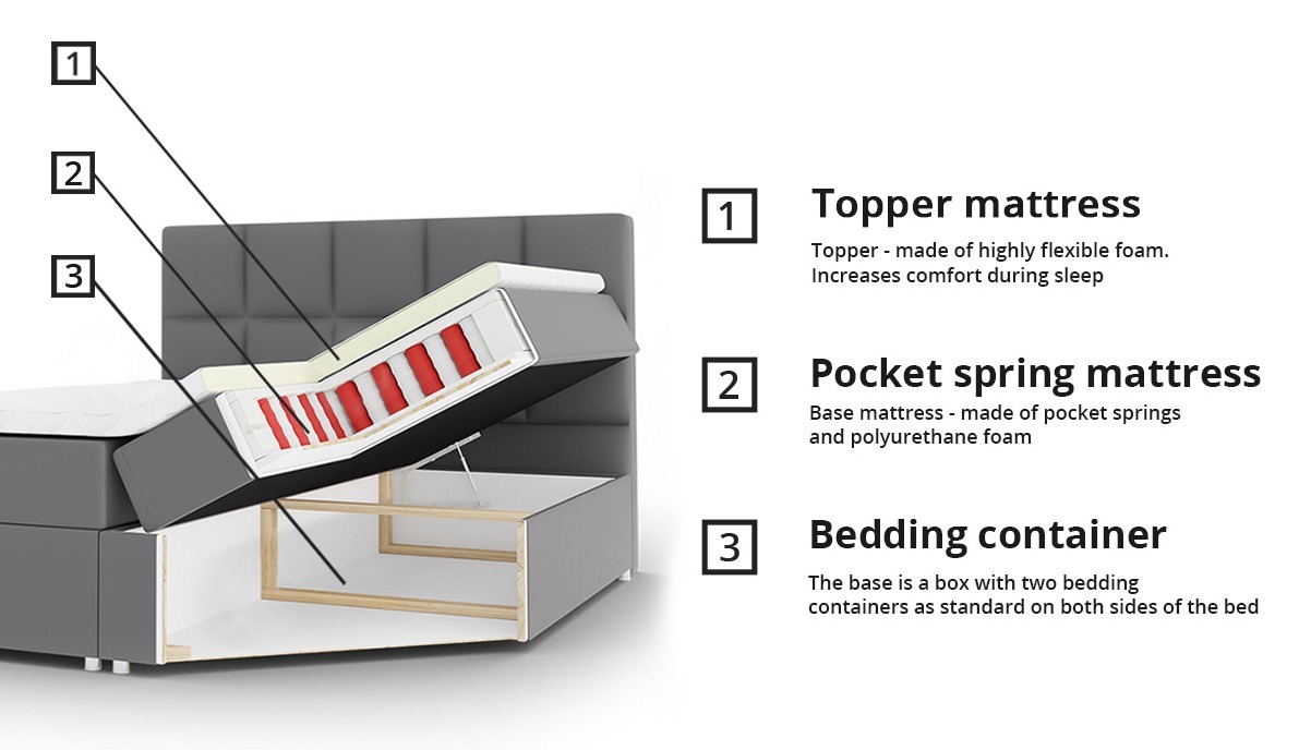 Continental bed Ovum (Prestige 2771)
