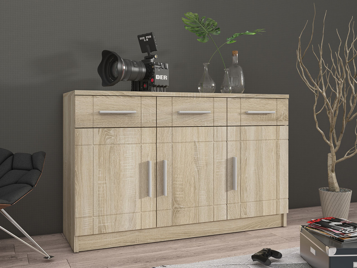 Chest of drawers Bacces I (Sonoma oak)