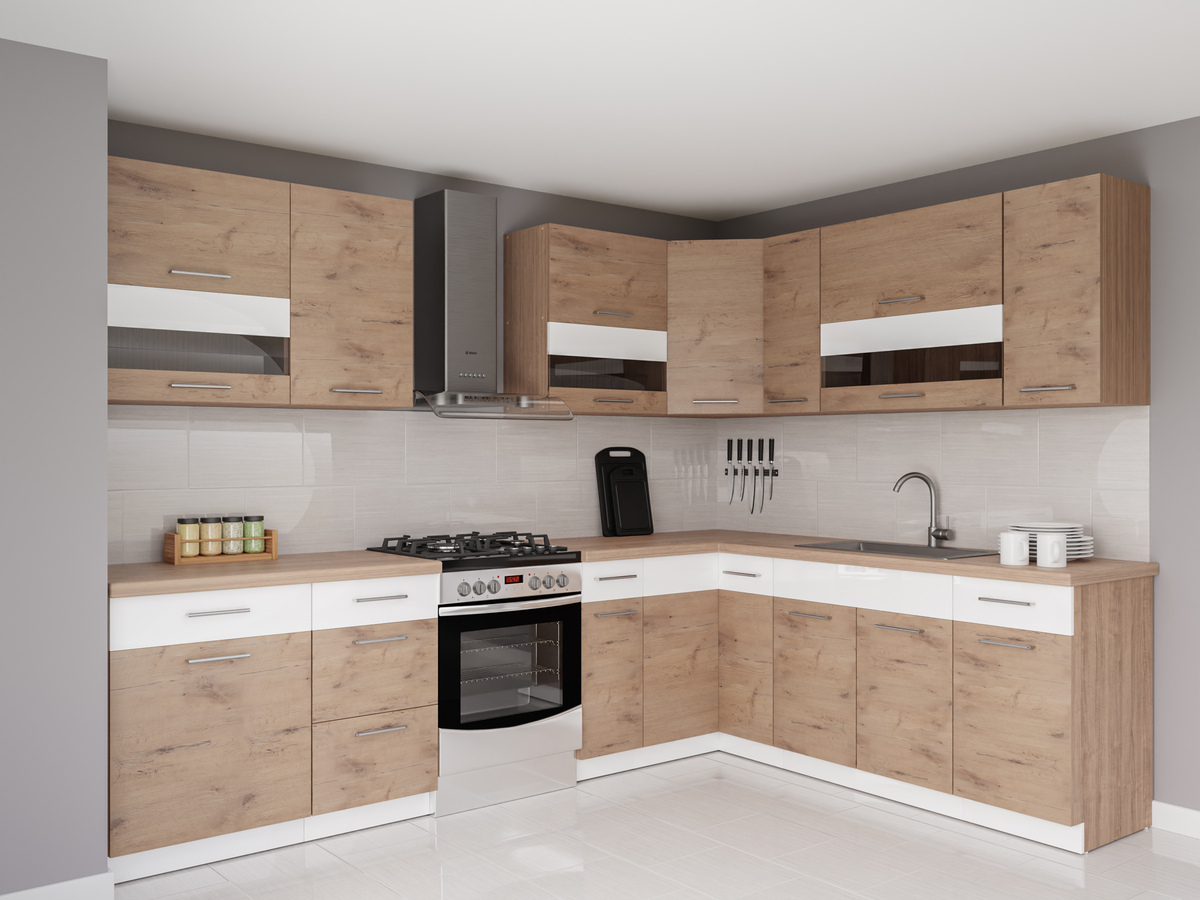 Modular kitchen set Mode Beech 131