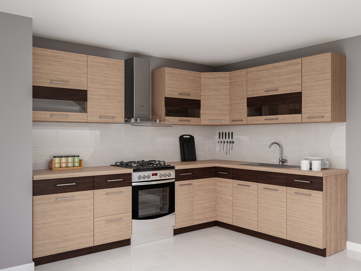 Modular kitchen set Mode Light 130