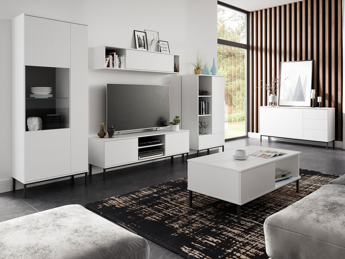 Living room set Lomsore 107 (White)