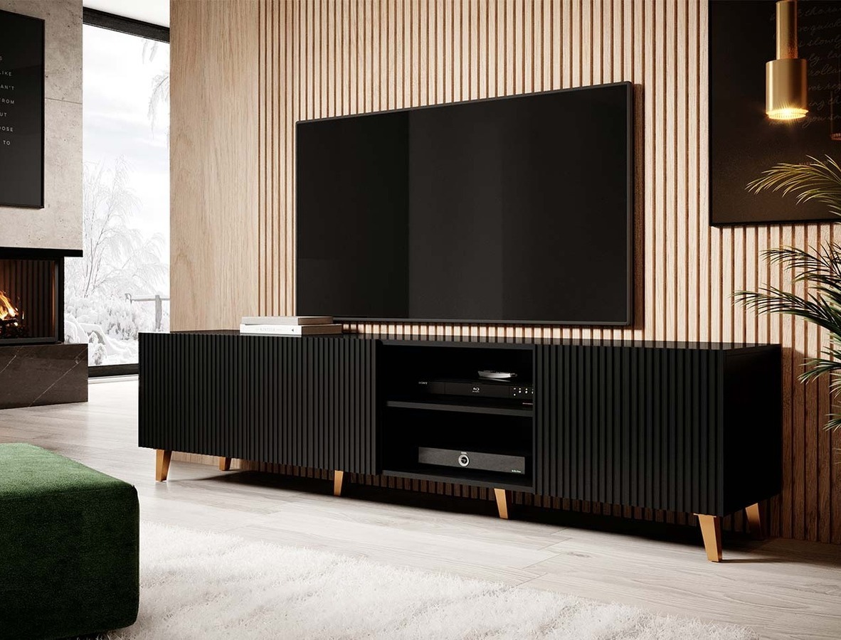 TV stand Dicto I (Black)