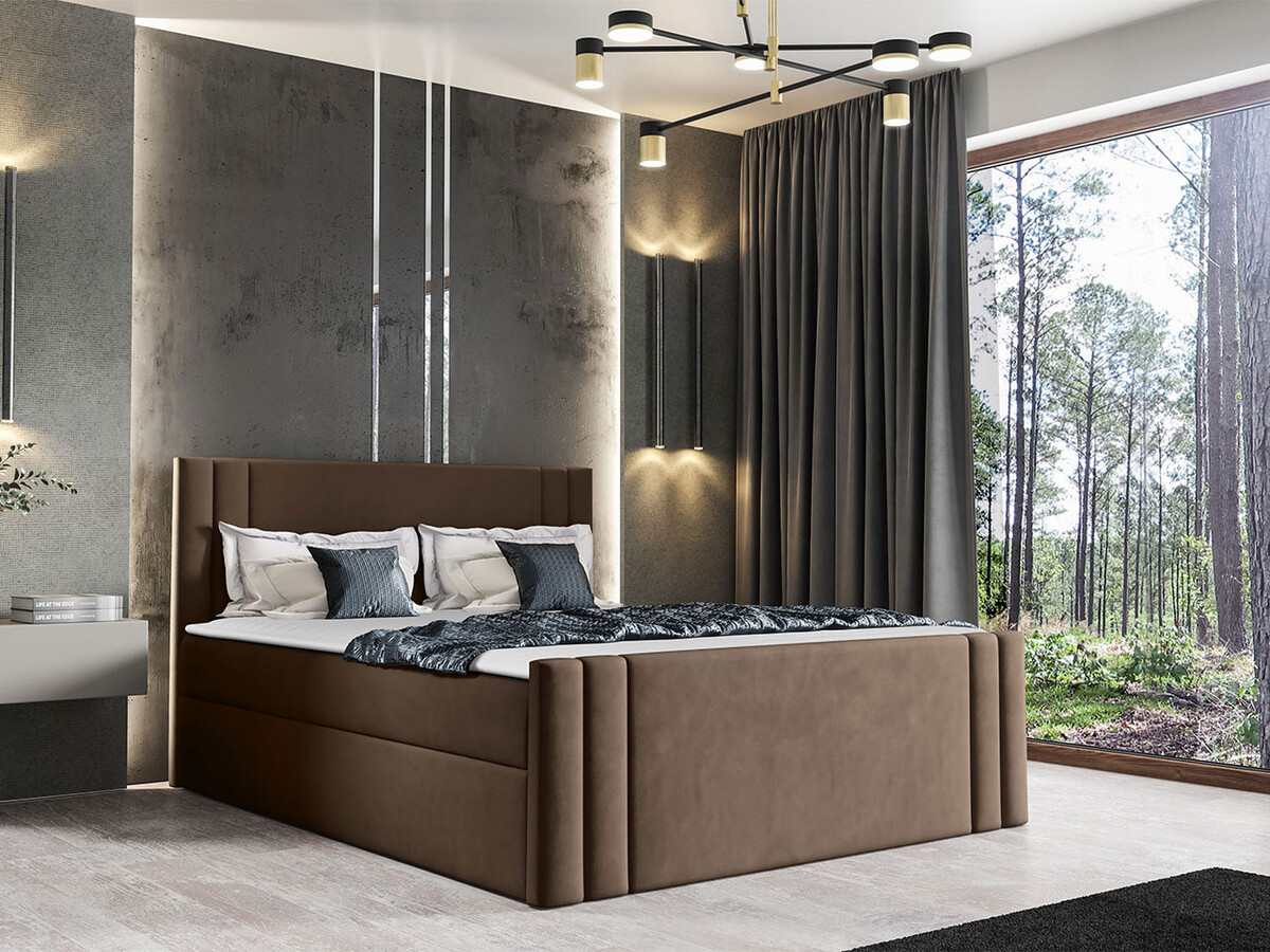 Continental bed Mel (Amor Velvet 4301)