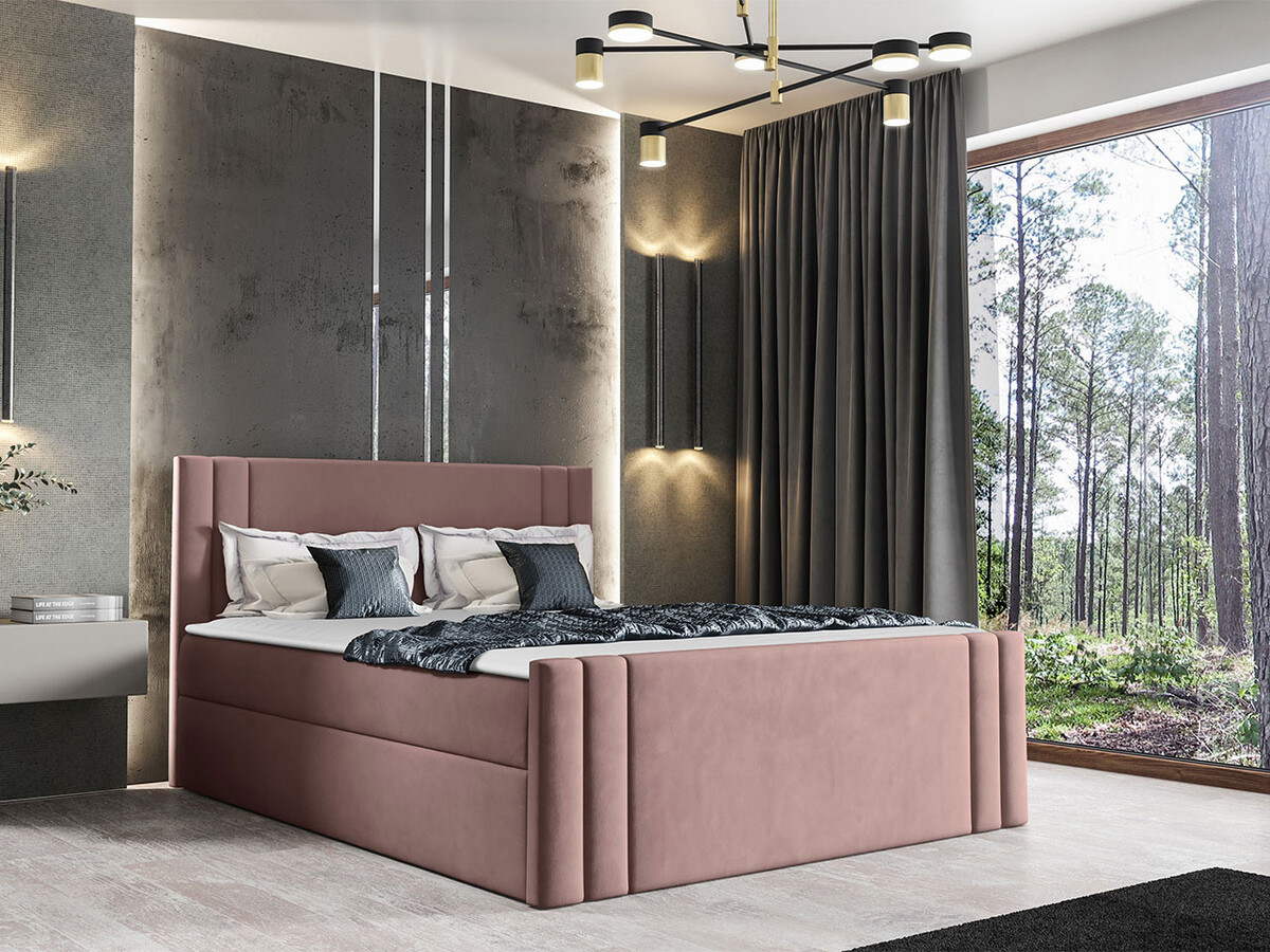 Continental bed Mel (Amor Velvet 4308)