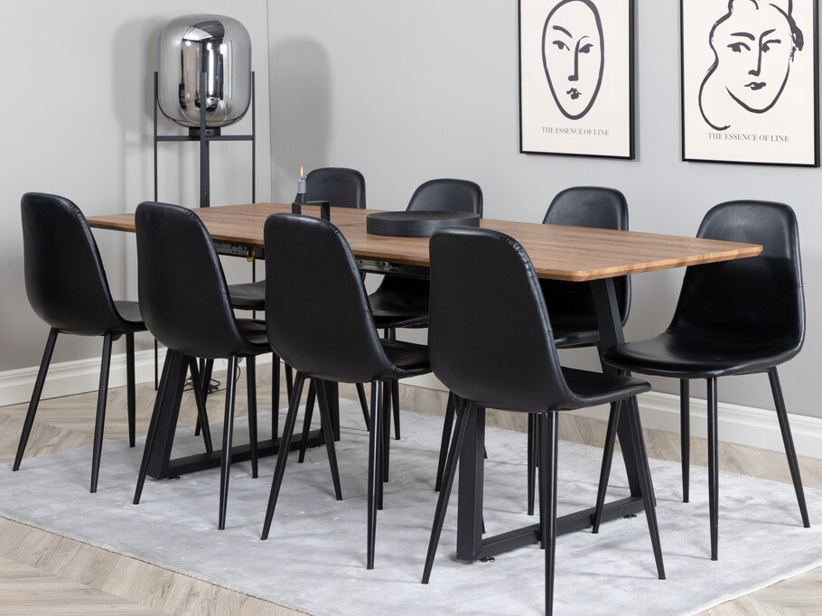 Dining set Dallas 331 (Black)