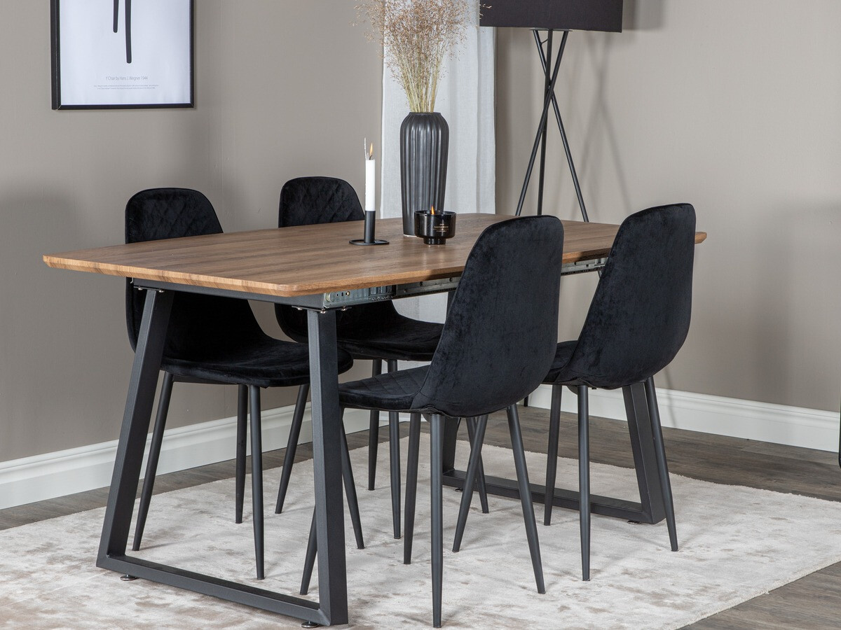 Dining set Dallas 336 (Black)