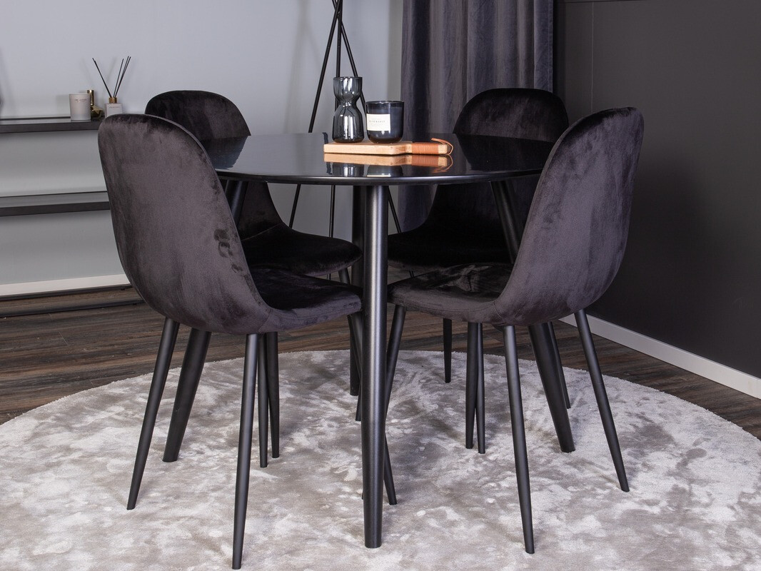 Dining set Dallas 348 (Black)