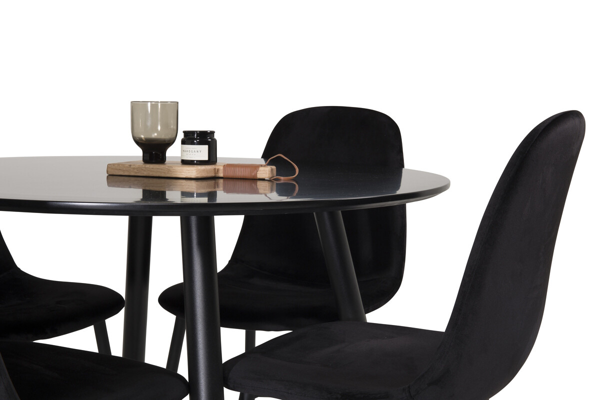 Dining set Dallas 348 (Black)