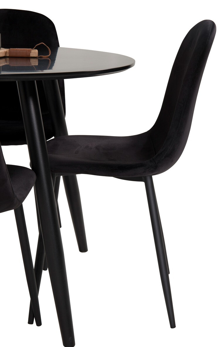 Dining set Dallas 348 (Black)