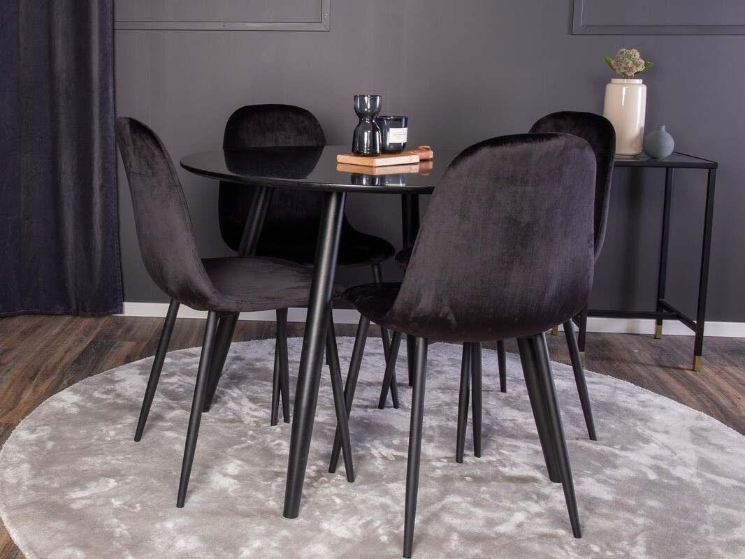 Dining set Dallas 348 (Black)