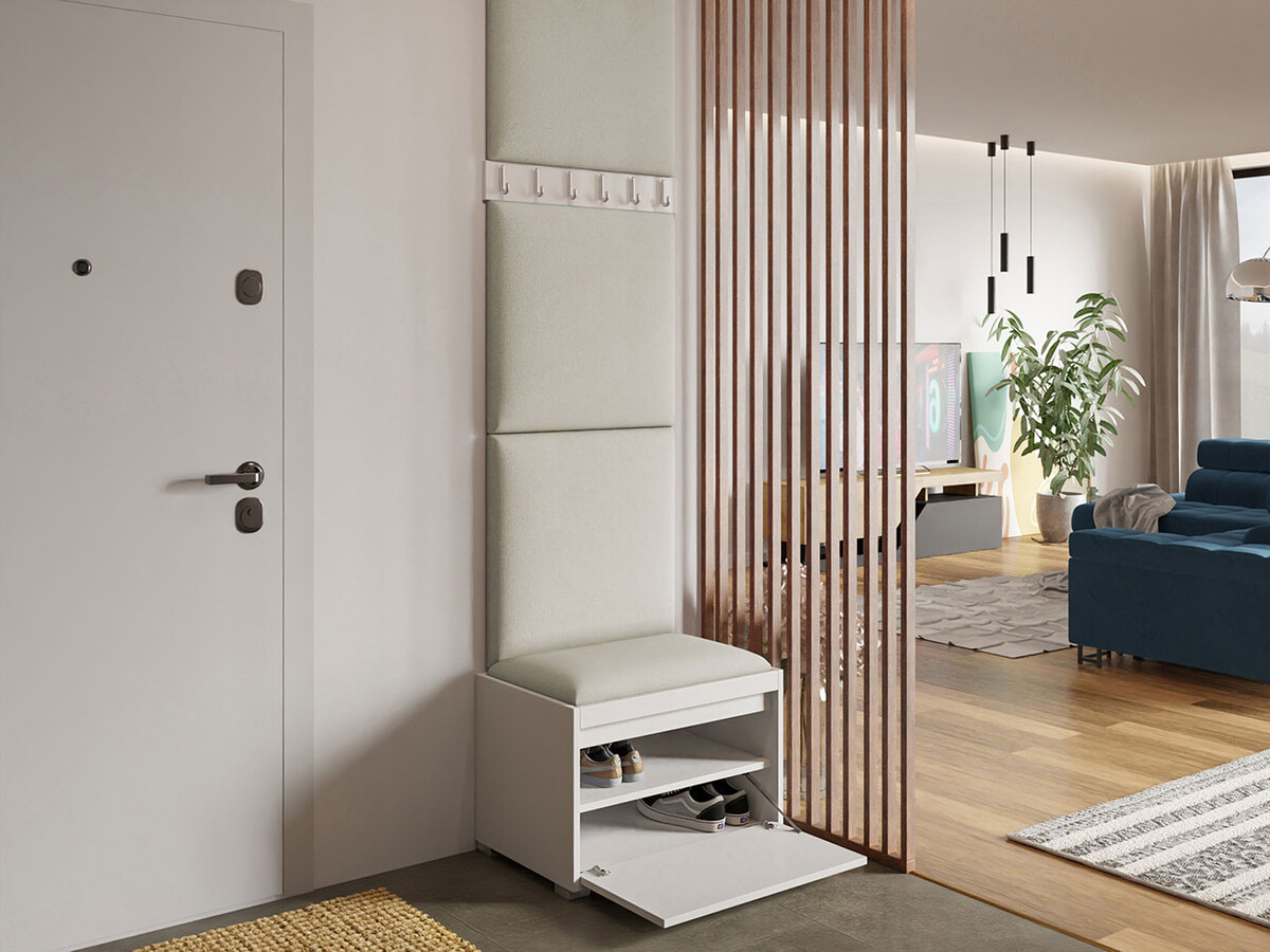 Hallway set Comfivo Pinus IX (White + Manila 02)