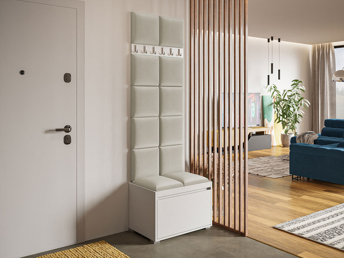 Hallway set Comfivo Pinus VII (White + Manila 02)