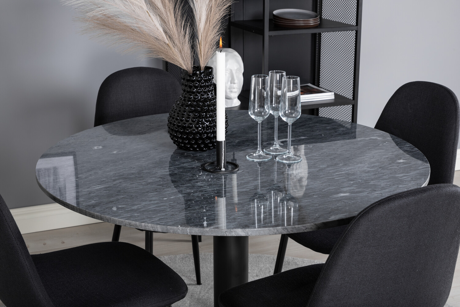 Dining set Dallas 2627 (Black)
