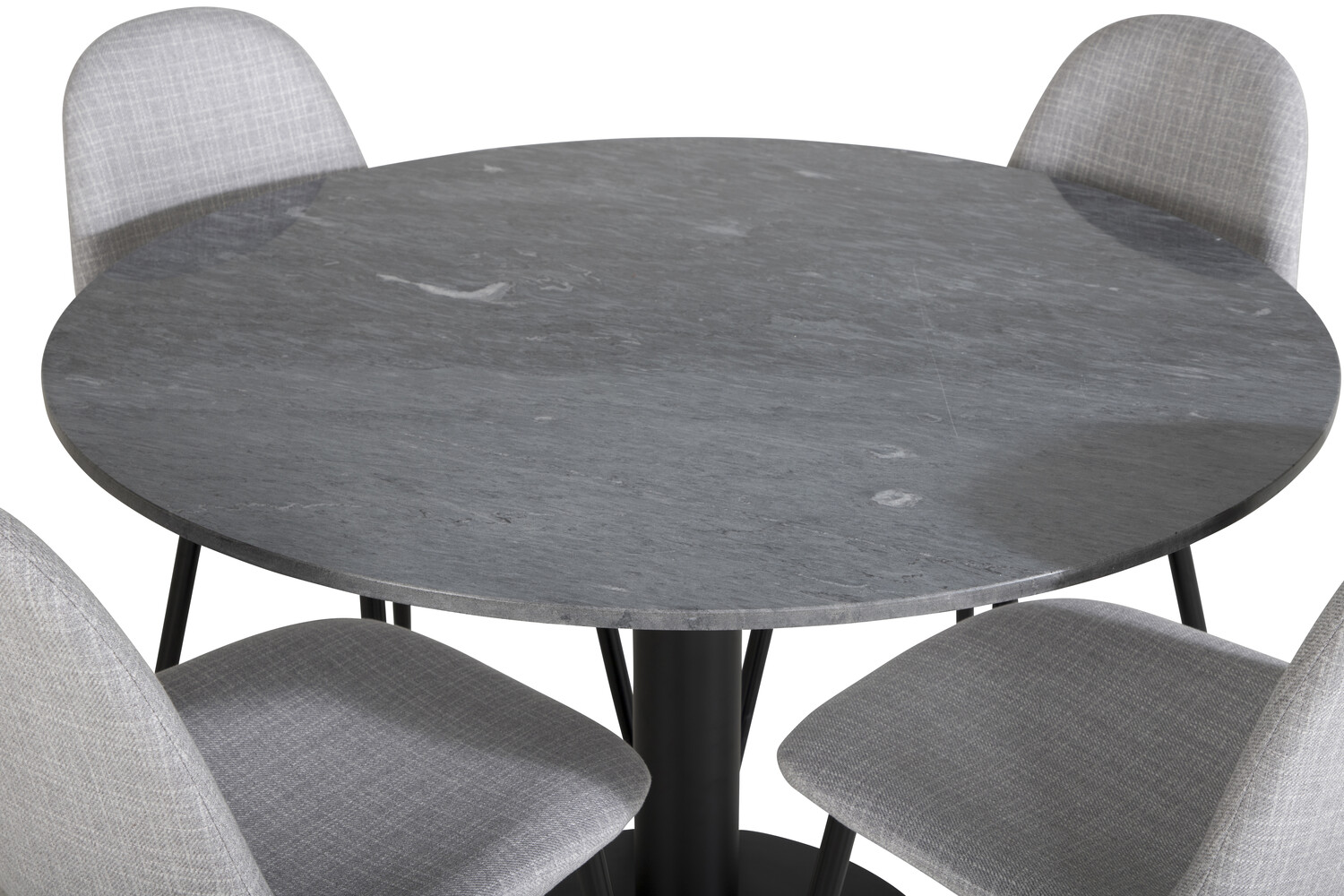 Dining set Dallas 2627 (Grey + Black)