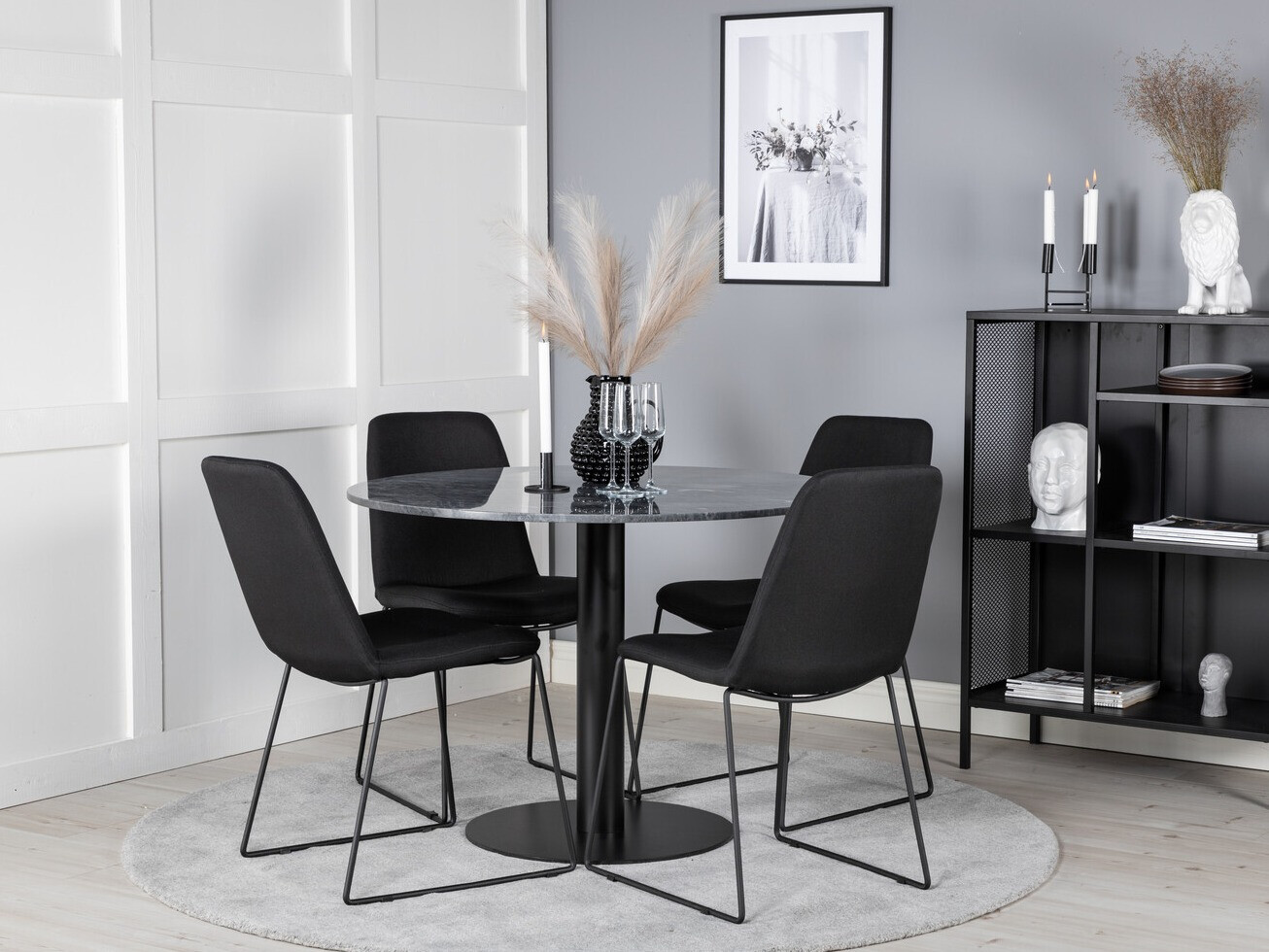 Dining set Dallas 2631 (Black)