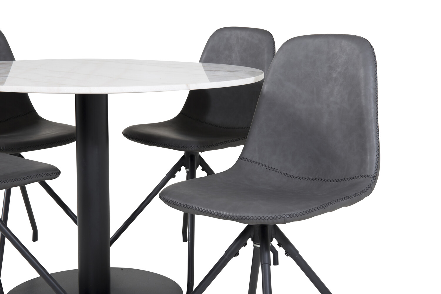 Dining set Dallas 2674 (Grey + Black)