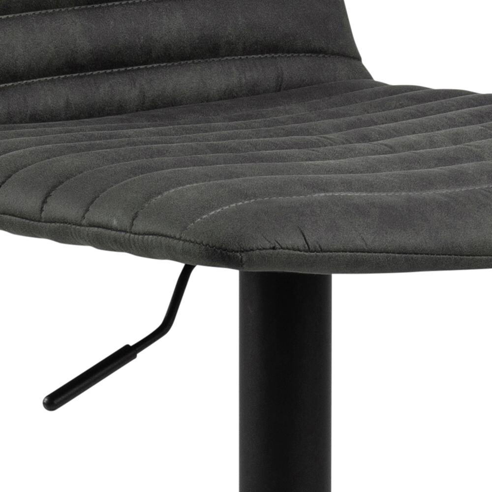 Counter stool Norsica 501 (Anthracite + Black)